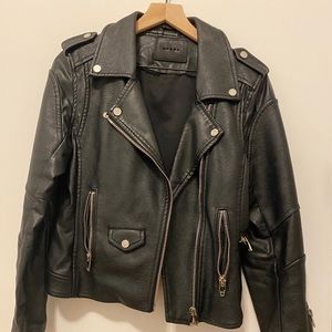 Leather jacket